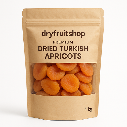 Premium Dried Turkish Apricots (Pitted) – 1 KG | dryfruitshop