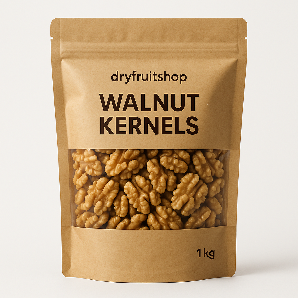 Premium California Walnut Kernels – 1 KG | dryfruitshop