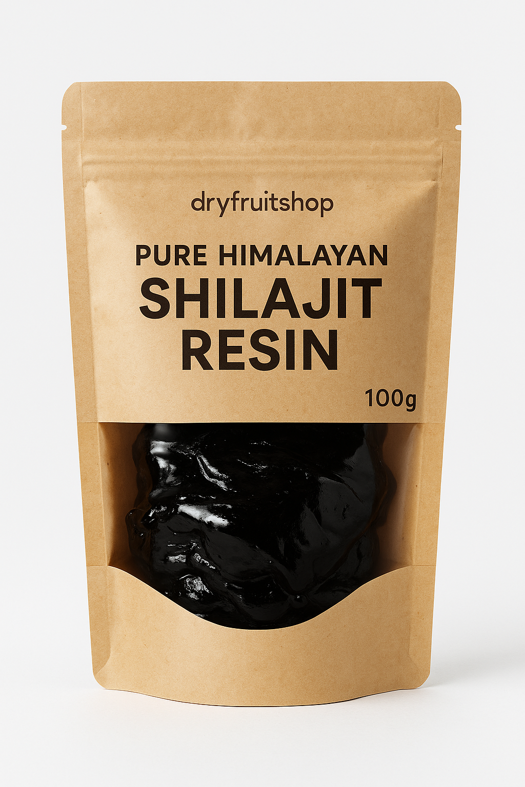 Pure Himalayan Shilajit Resin – 100g | dryfruitshop